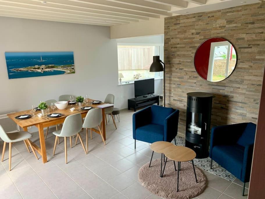 Maison Bord De Mer Dans La Petite Irlande Auderville Екстериор снимка